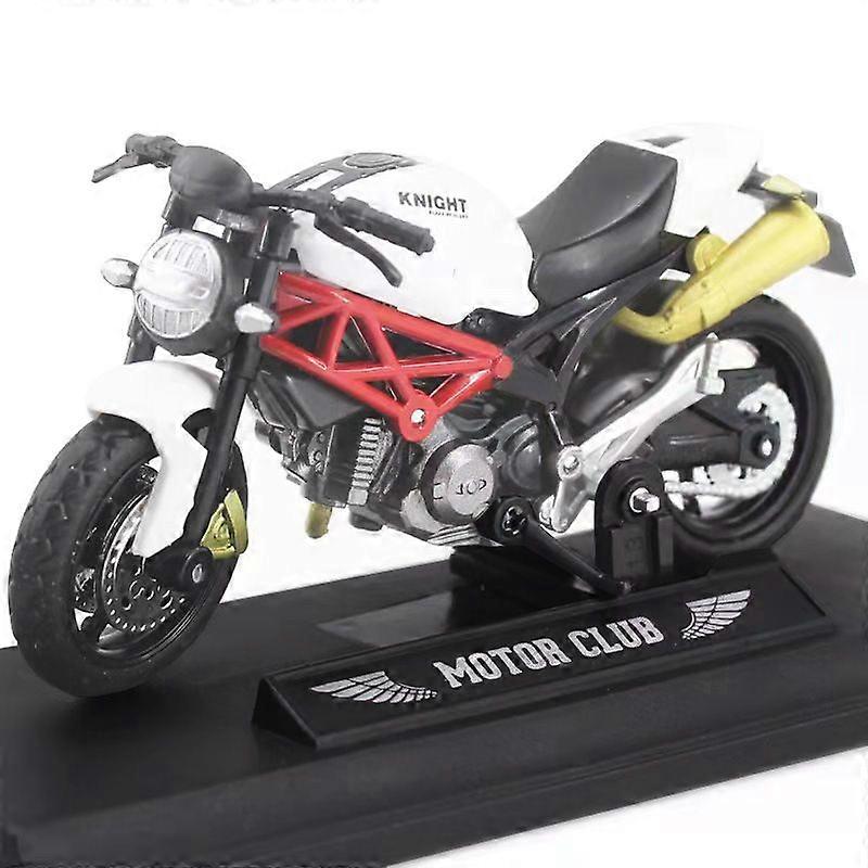 1:18 alloy motorcycle model simulation motorcycle toy cake decoration ornaments motorcycle boy toy, random color
