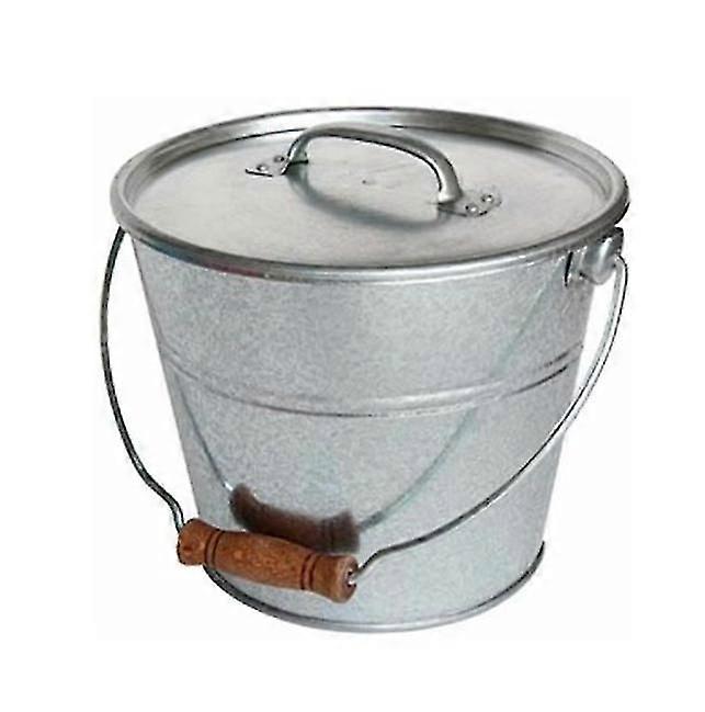 Ash Pellets or Compost Bucket with Lid - Practical Storage Solution