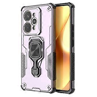 Voor Realme 15 Pro 5G Case Draaibare Ring Kickstand PC + TPU Schokbestendige Telefoonhoes
