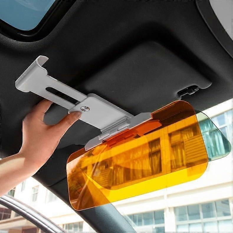Anti Glare Sun Visor for Car - 2 in 1 Extender for SUVs, CRVs, Vans - HD UV Filtering Eye Protector, 32x12cm