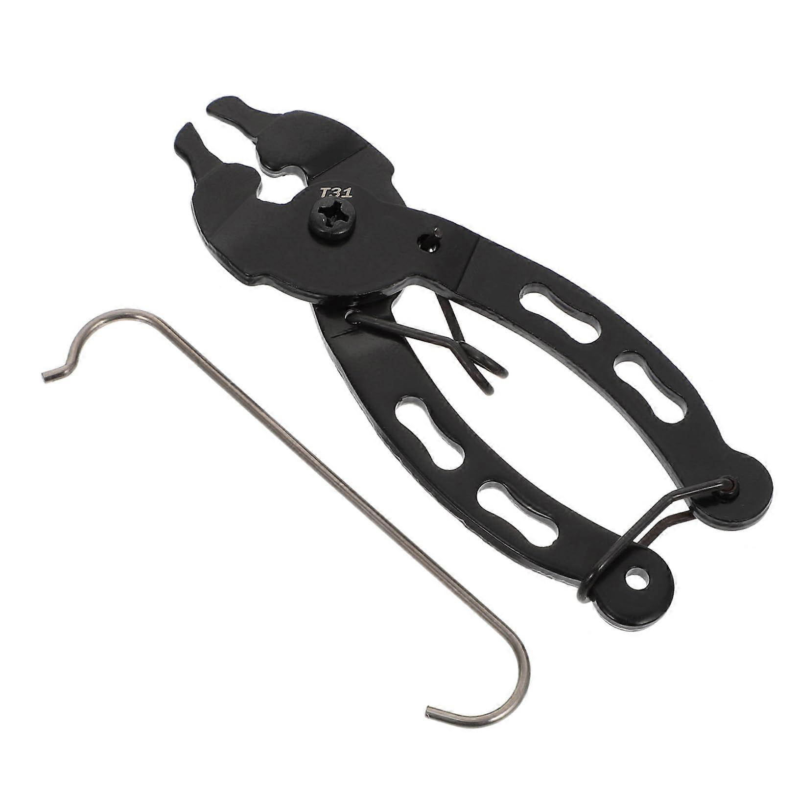 Bike Chain Plier 1Pc Durable Clamp With Buckle Design Quick Release For Chain Installation And Maintenance