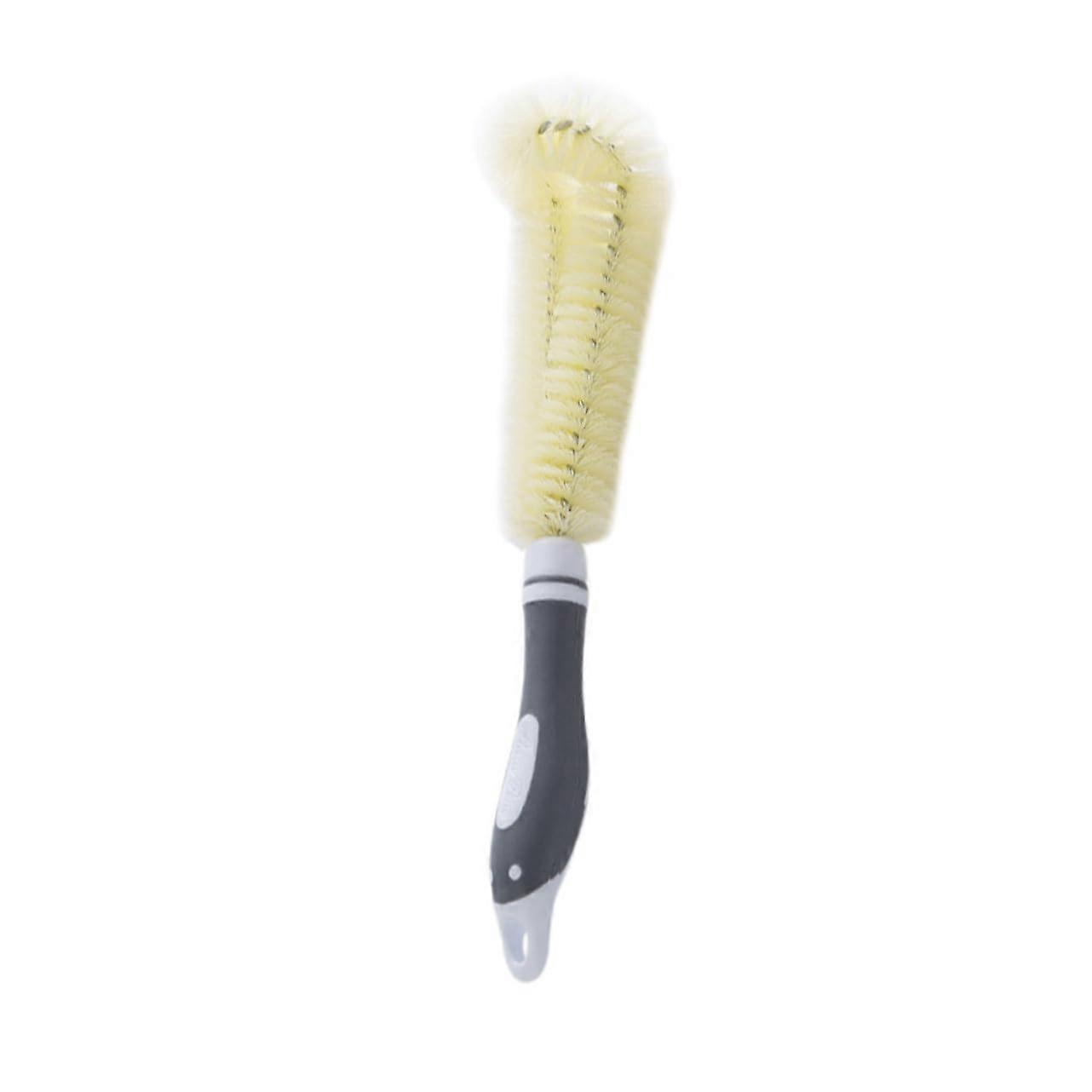 Shaped Feeding Bottle Brush With Long Handle For Cup And Bottle Cleaning Hanging Design Easy Storage Random Color