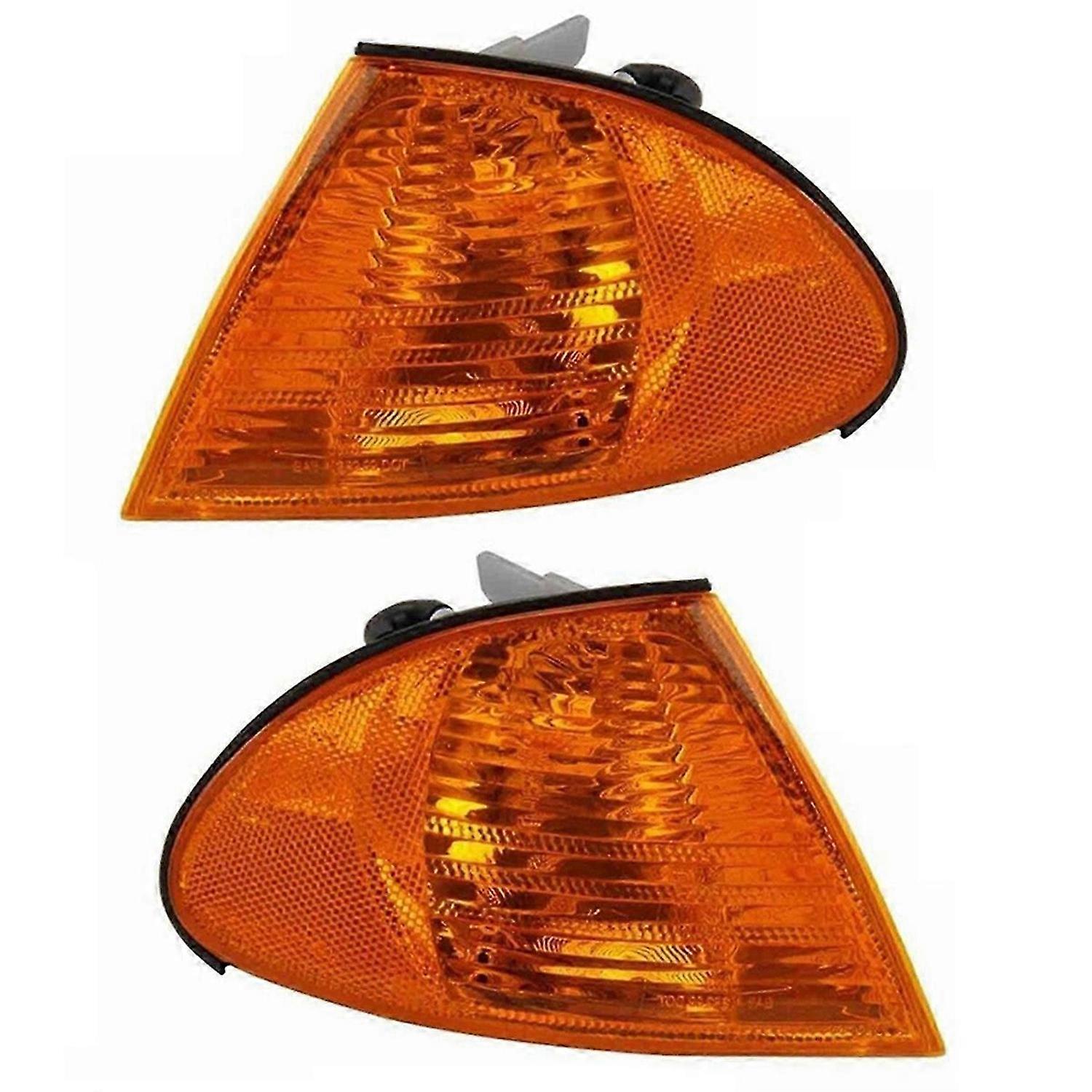 1Pair Front Corner Light Turn Signal Lamp Amber Lights for
