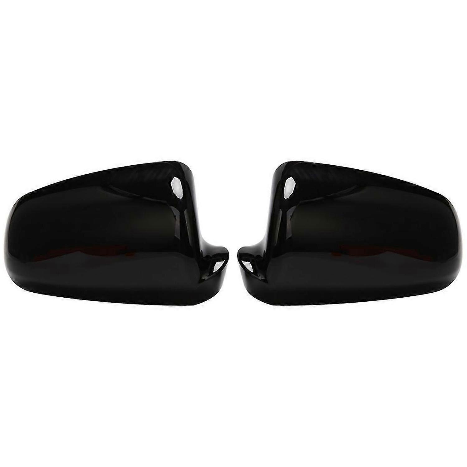 Glossy Black Rear View Side Car Mirror Cover for A4 B6 B7 A6 C6 2003 - 2007 S4 Car RearView Mirror C