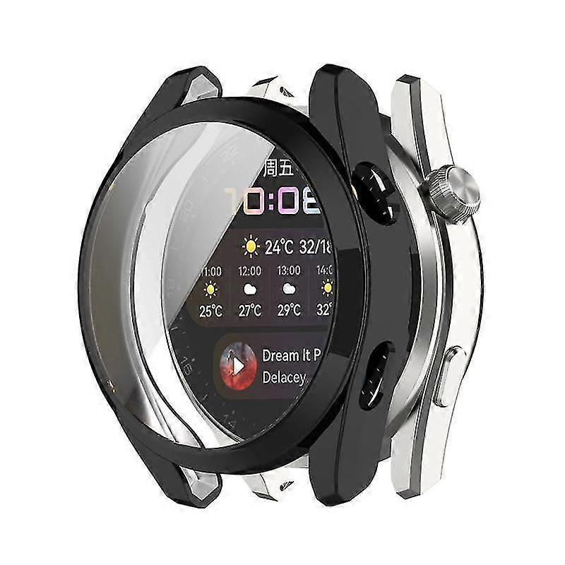 TPU Case For Huawei Watch 3 Pro Strap Band Watch Soft Plated All-Around Screen Protector Cover