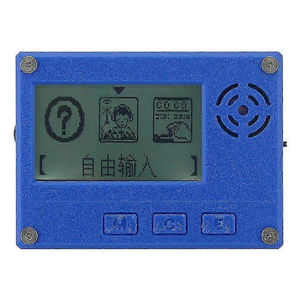 Morse Code Trainer CW Learner 3.5mmx2 3D-Printed Shell with 2.3-Inch LCD Screen for CW Input Practi