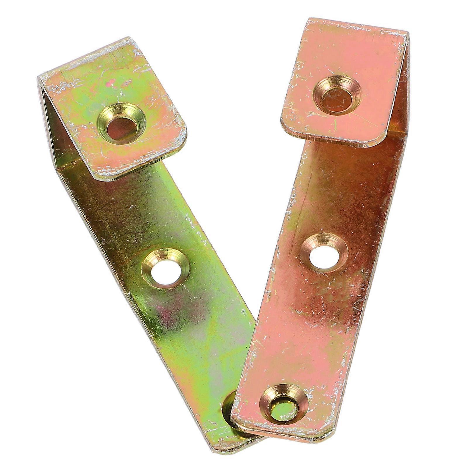 Golden Ladder Brackets for Bunk Bed Ladder Hooks Heavy Duty 8Pcs Set
