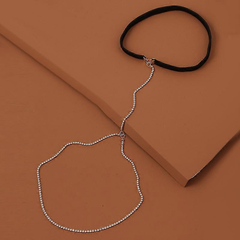BT198-1 Long Simple Stretch Anklet