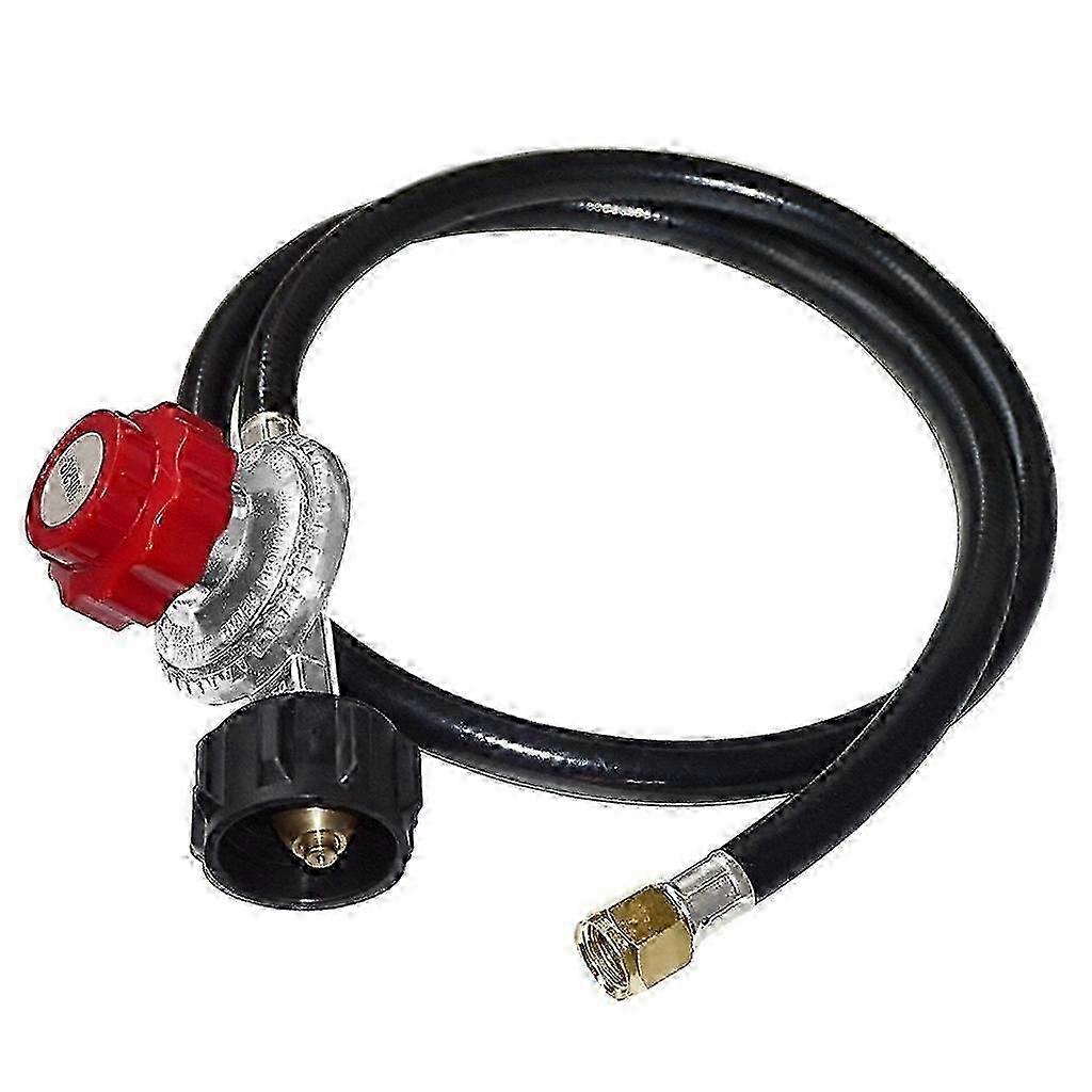 Adjustable 0-30 PSI high pressure output propane regulator with 4 feet hose Edition 0919
