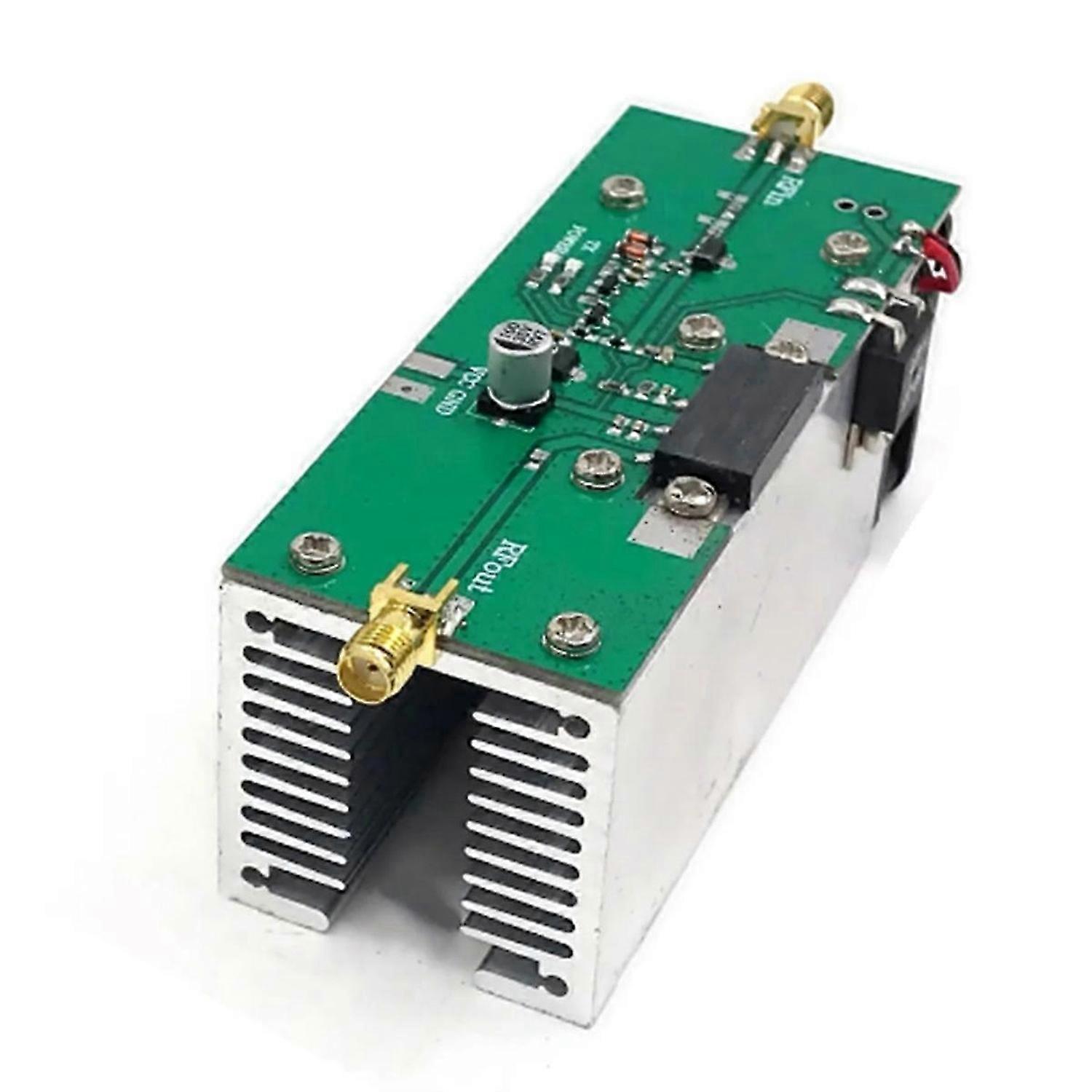 NEU Upgrade 13W HF-Leistungsverstärker 433MHz (335-480MHz) Hochfrequenz-Leistungsverstärker mit Kühlkörper