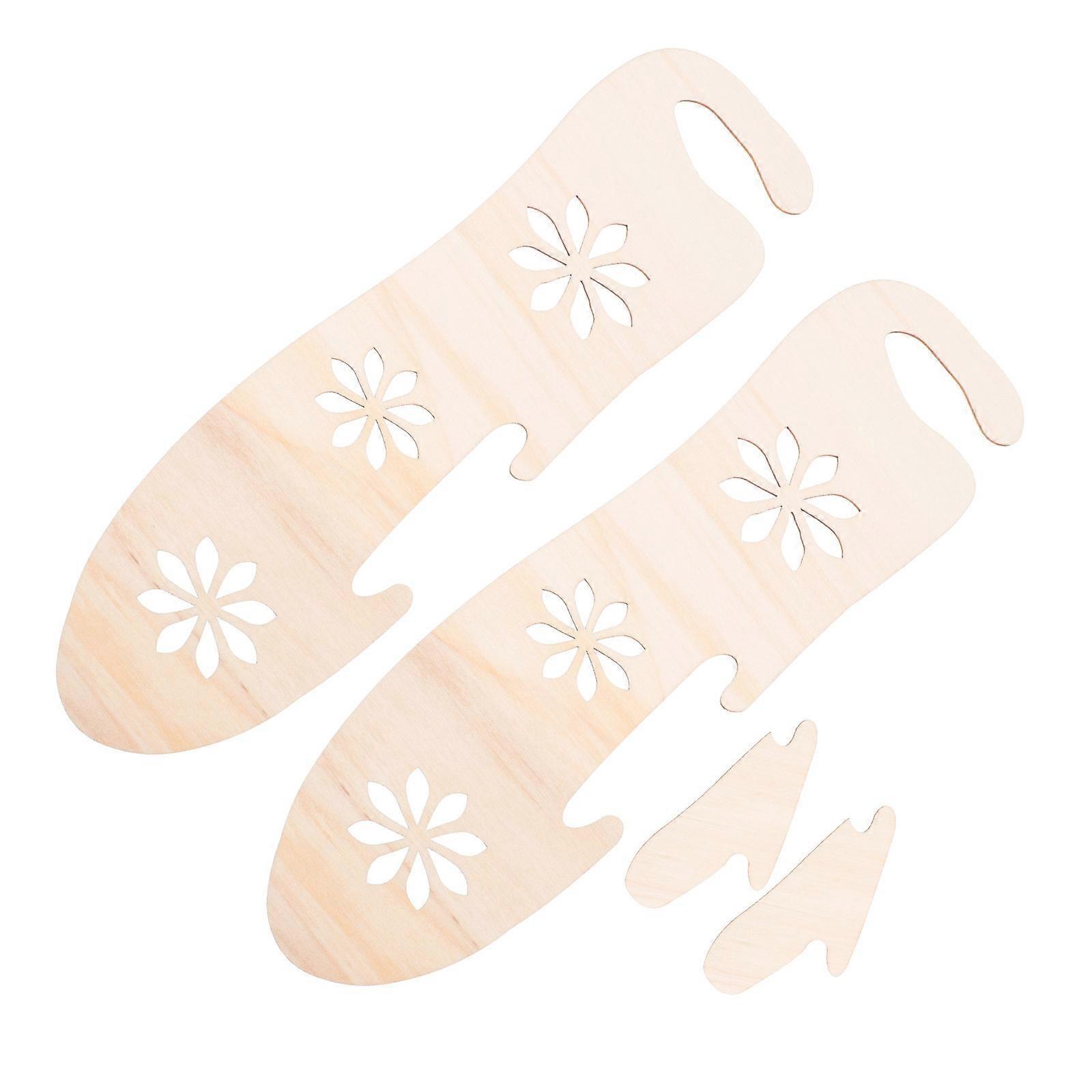 Glove Knitting Blocker Knitted Gloves Display Model Hand-shaped 12.6×3.5×0.1in Glove Display 1 Pair