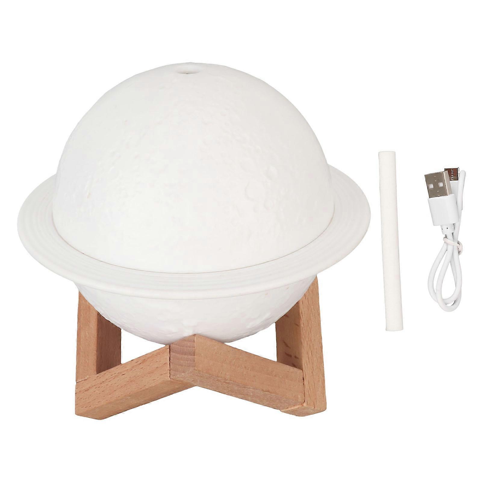 Mini LED Planetary Humidifier, Moon Lamp Diffuser, USB Rechargeable Planetary Mist Humidifier