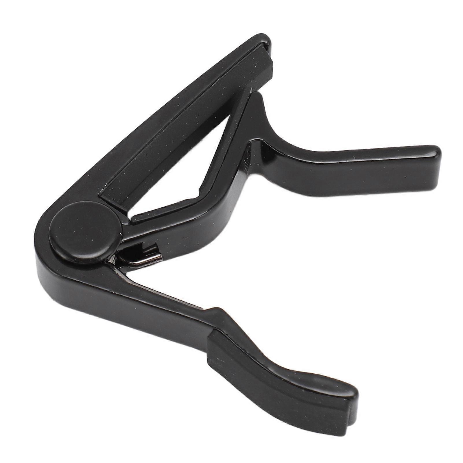 Capodastre de guitare professionnel avec structure métallique et coussin en caoutchouc pour guitare acoustique, électrique et ukulélé