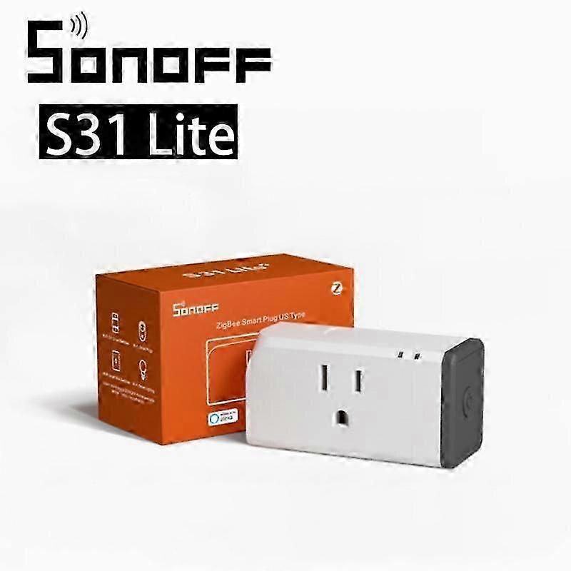 Sonoff S31 Lite Us Smart Zigbee Socket Plug Ewelink App Voice Remote Control Smart