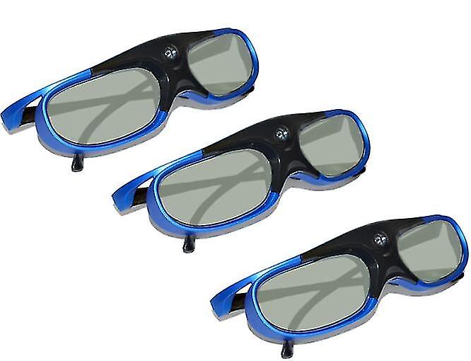 3D Glasses Active Shutter Rechargeable Eyewear