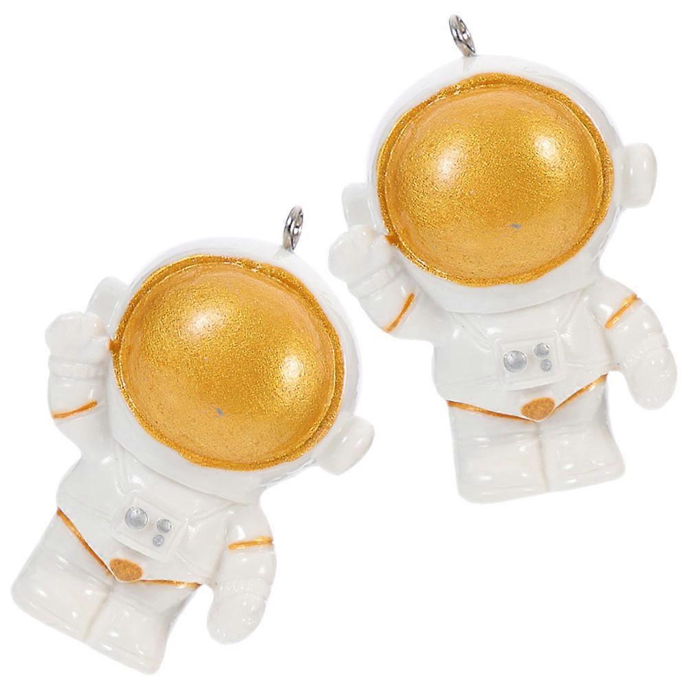 Adorable Aquarium Ornament Astronaut Figure for Fish Tank 6Pcs Set