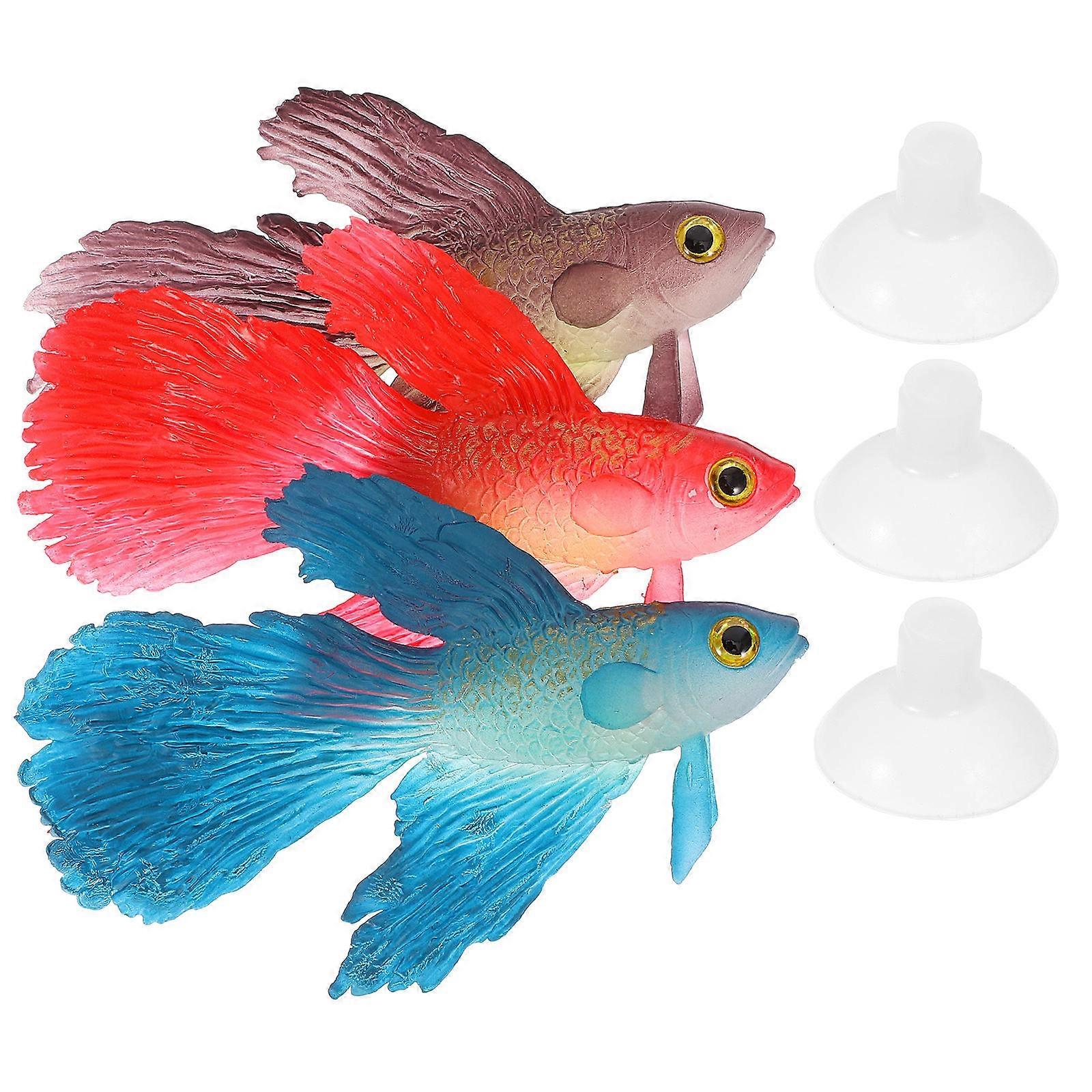 Fish Shape Decorative Fish Figures For Home And Office Decoration In 7.5x5cm Size With 6 Pcs