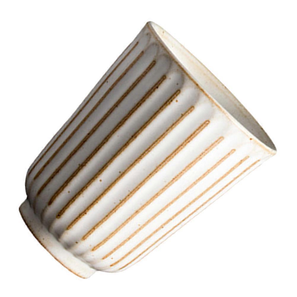 Household Drinking Cup Ceramic Teacup for Home Use 3Pcs