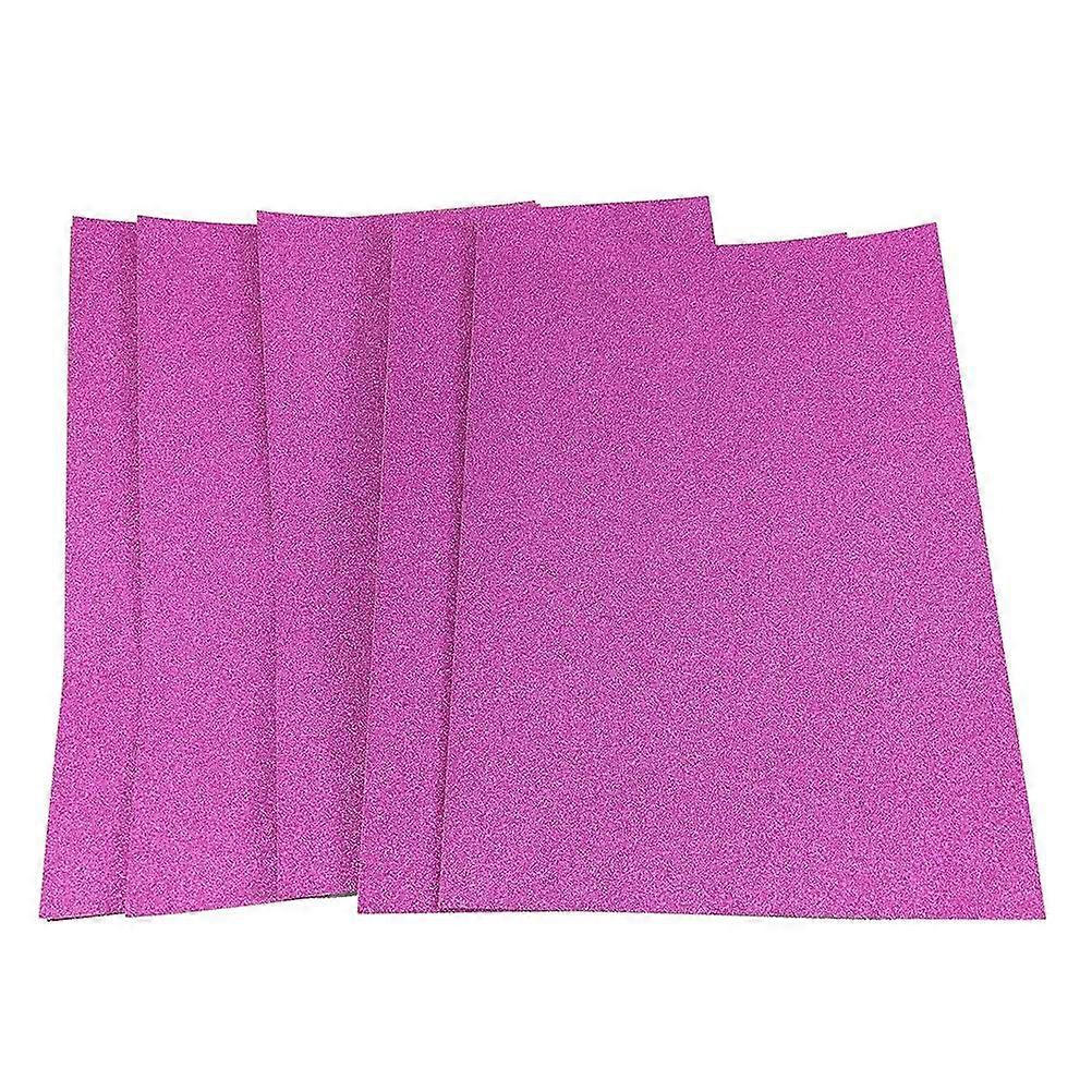 Glitter Cardstock for DIY 20Pcs Sparkling Glitter Paper A4 Rose Red