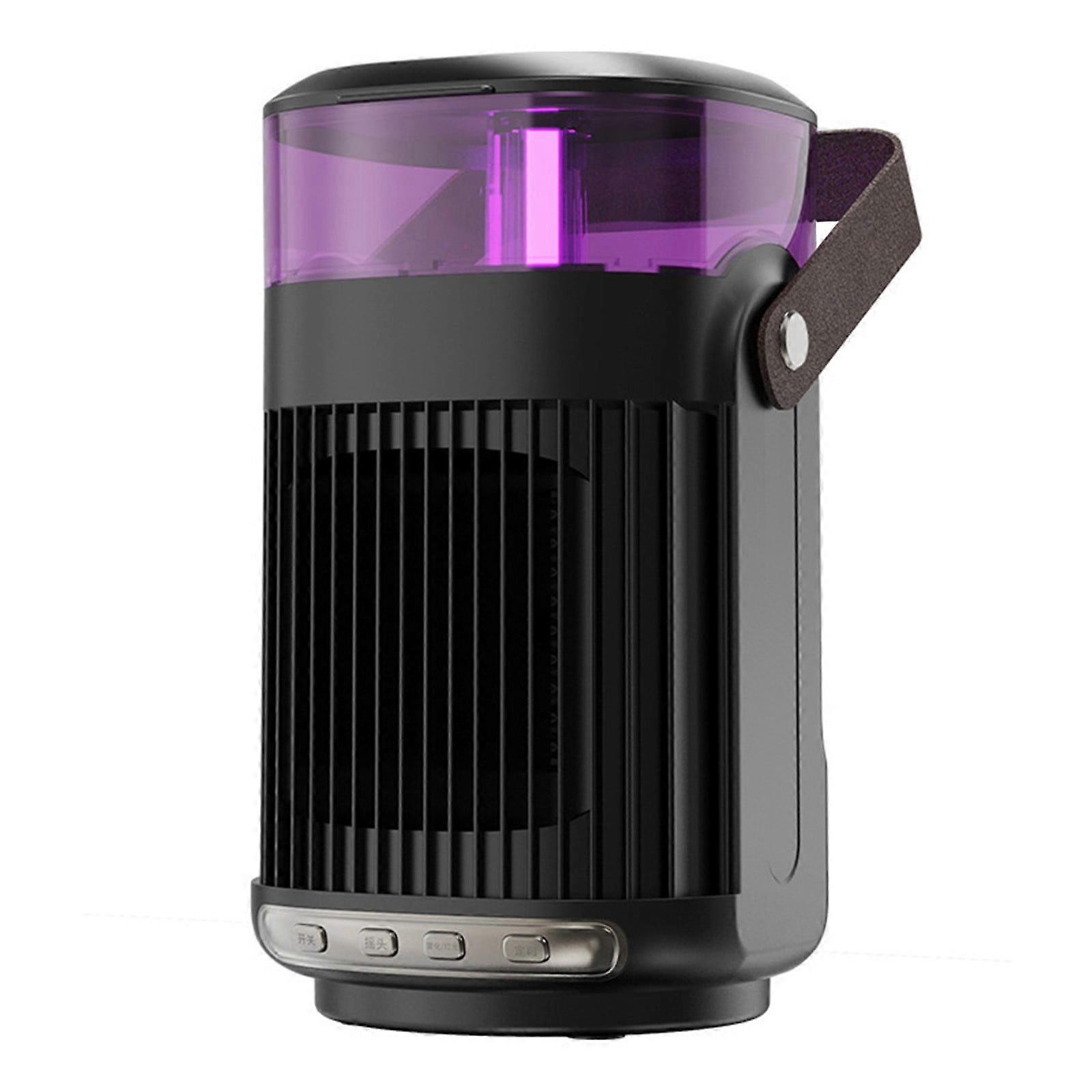 Chauffage d'appoint électrique portable avec humidificateur, chauffage rapide, économie d'énergie, puissance élevée pour grandes surfaces, compatible avec une utilisation verticale sur bureau