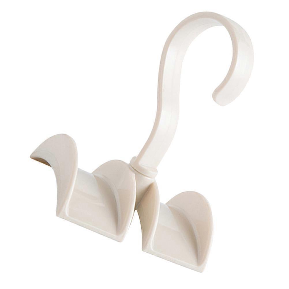 Rotatable Bag Hanging Rack for Bag Hanging 2Pcs Nordic Beige White Storage