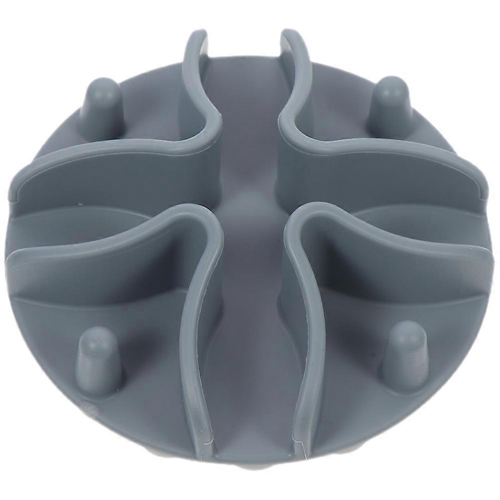 Pet Slow Feeder Insert Round Shape Improve Digestion Dog Owners 1Set