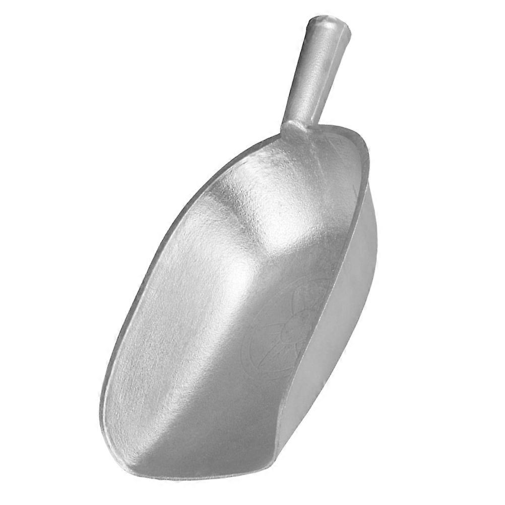 Multi-Use Large Popcorn Scoop Kitchen Tool For Adults Made Of Sturdy Aluminum In Silver Color Perfect For Party And Home Use 1Pack