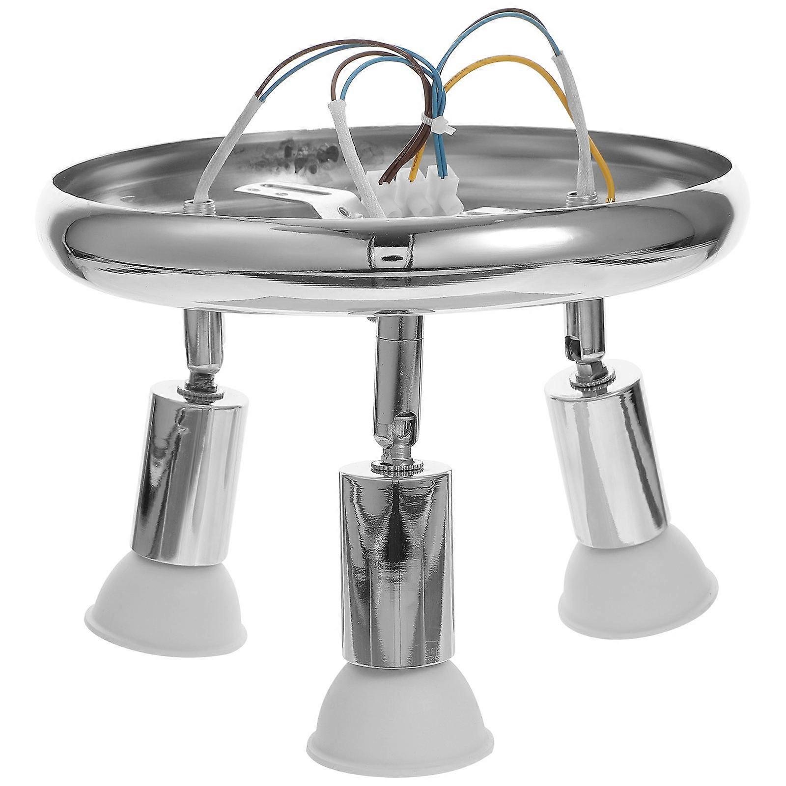 Bedroom Ceiling Light Hanging Lamp with Triple Heads 2Pcs Set