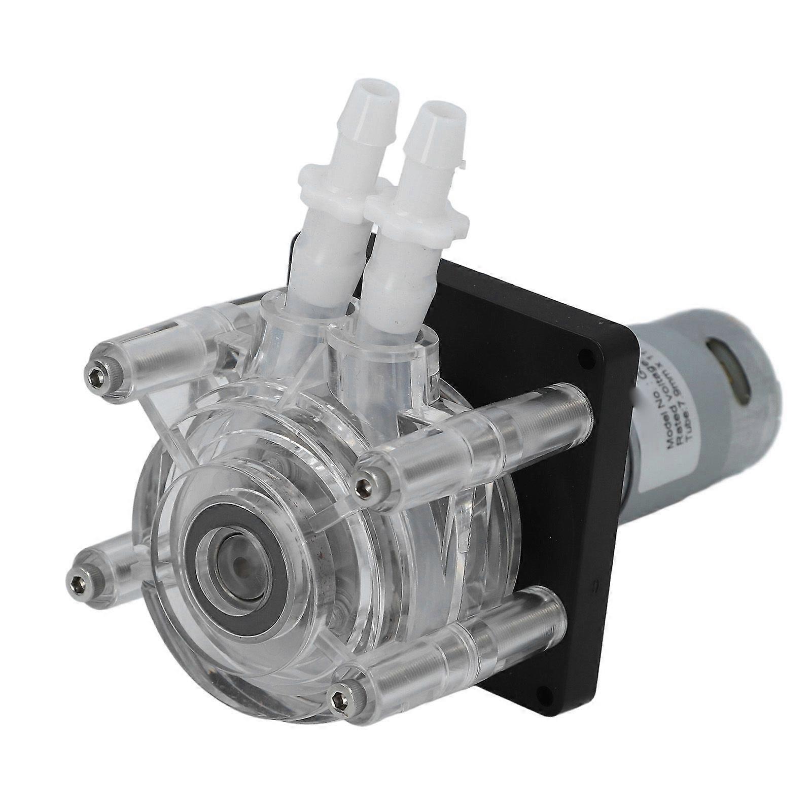 Self Priming Peristaltic Pump All Metal DC Reduction Motor 3000mL/min High Flow Dosing Pump Motor DC24V