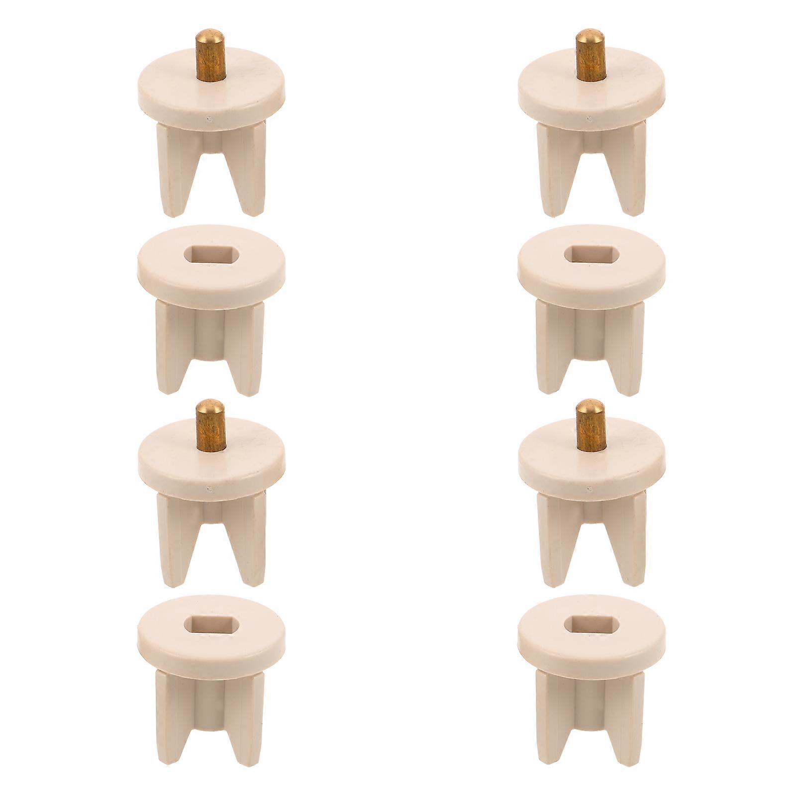 Beige Roller Shade End Caps 20Pairs for Roller Blind Replacement