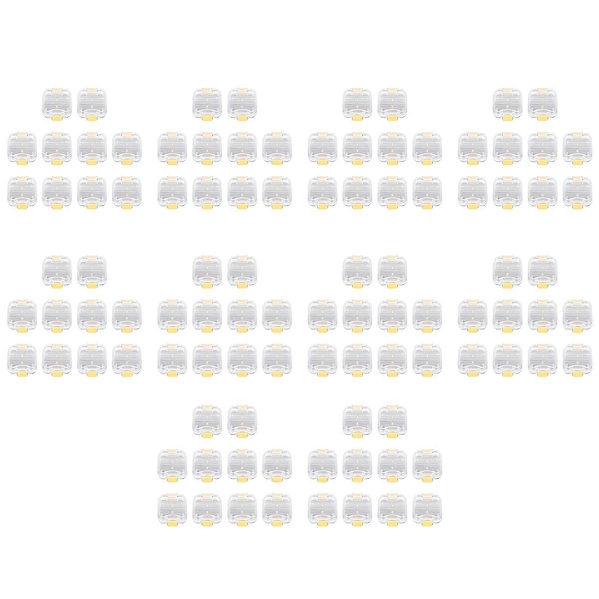 10Pcs Plastic Denture Tooth Box