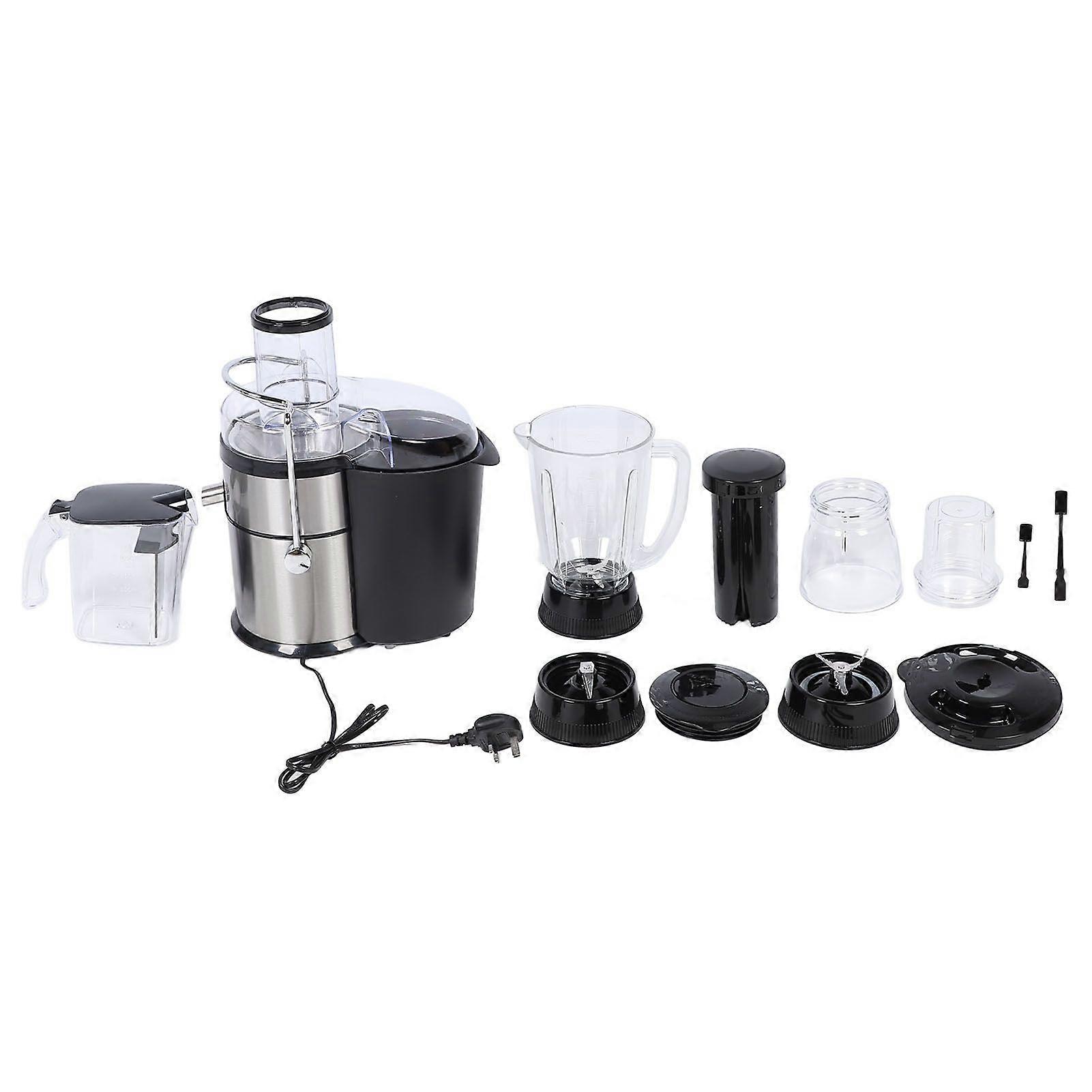 Juicer Machine 4 in 1 800W 3in Feed Chute Blender Pomace Juice Separator Centrifugal Juice Extractor for Fruit Vegetable