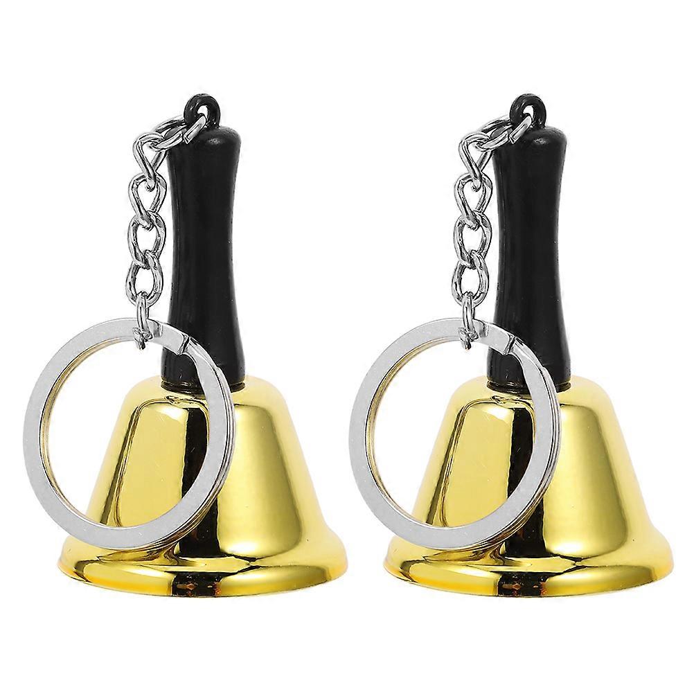 Metal Call Bell with Handle for Restaurant Service 10Pcs Hand Call Bell