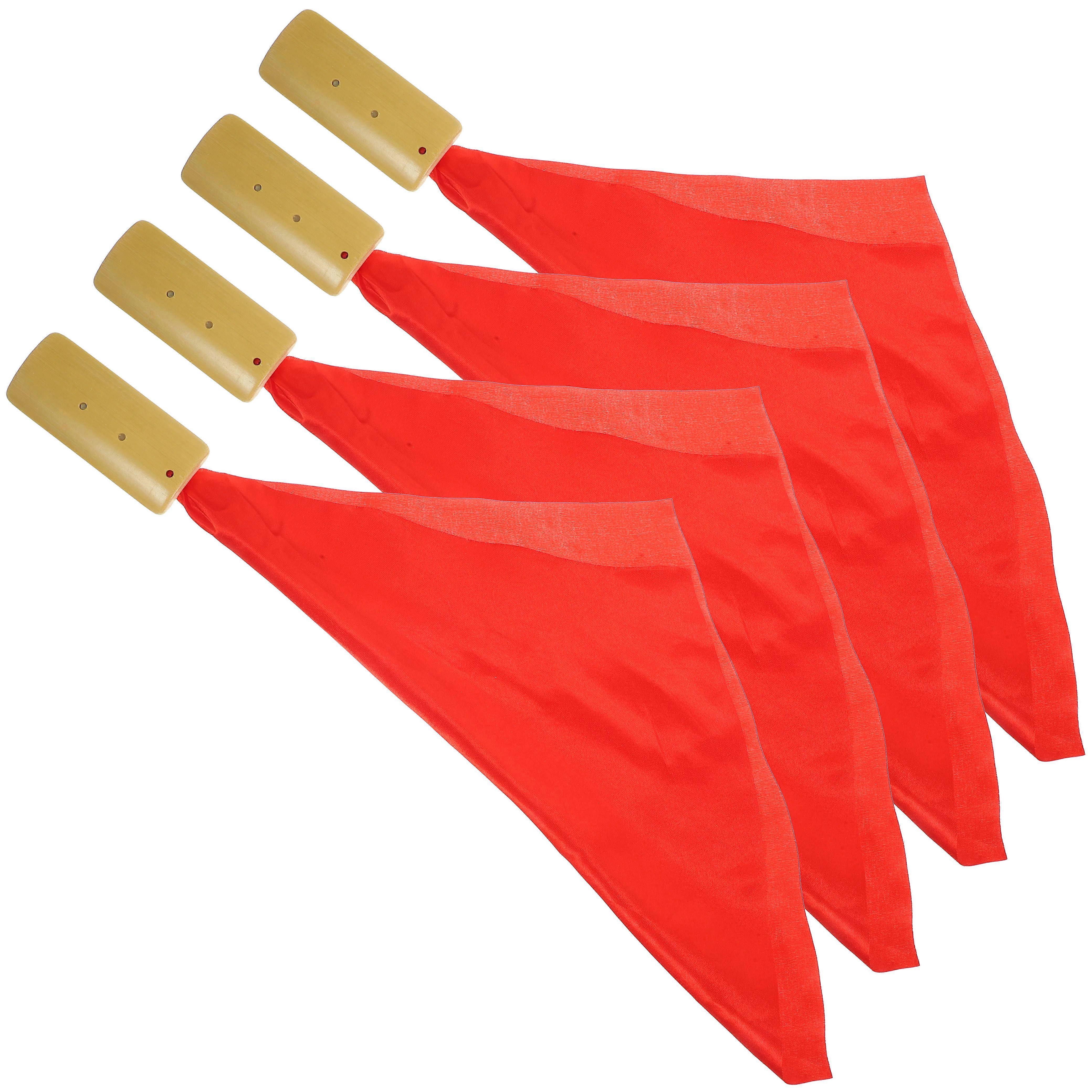 Traditional Instrument Allegro Clapper for Beginner 3Sets Red Satin Bamboo