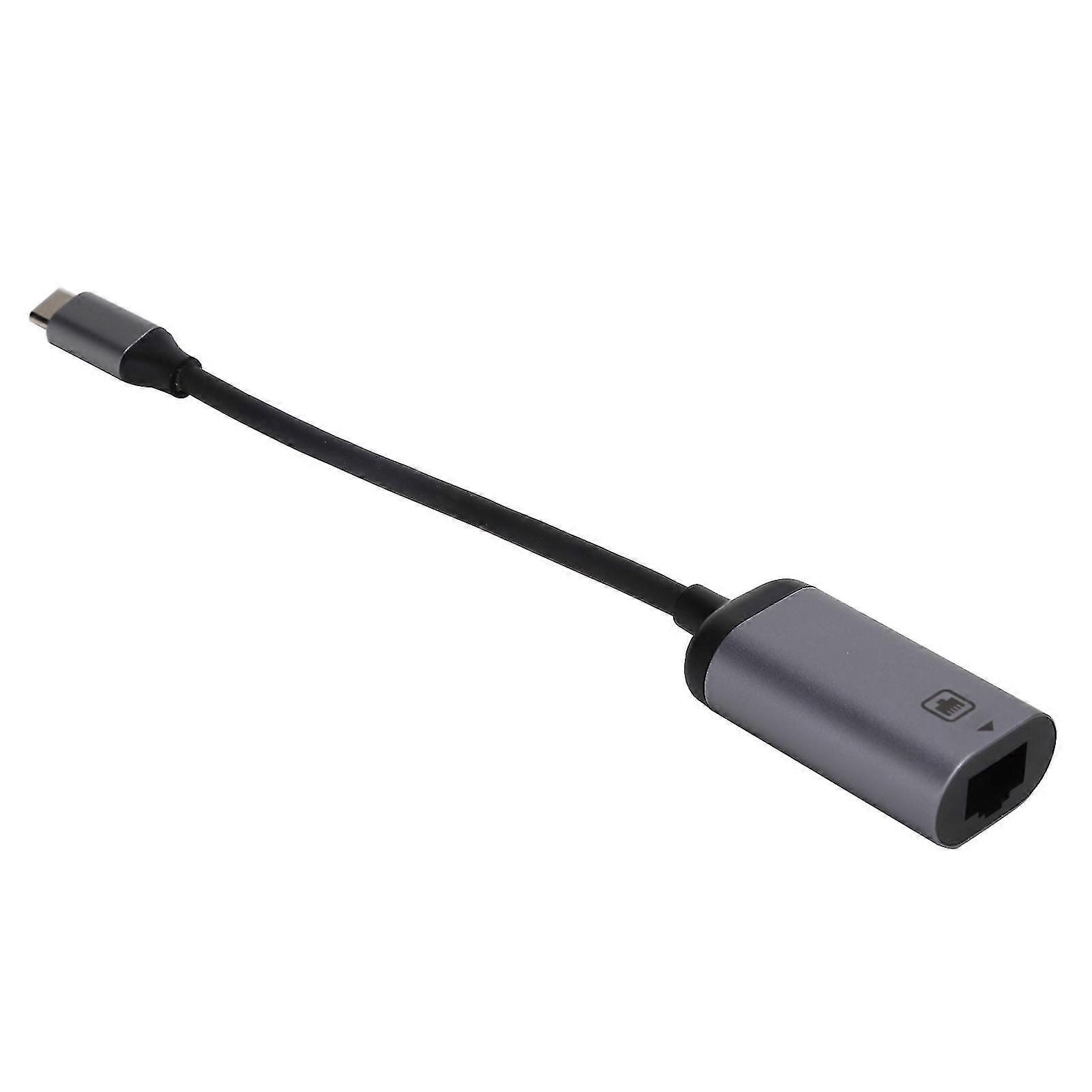 Ethernet Adapter TypeC to RJ45 Network Port Converter Cable Plugin Computer Accessories 26s