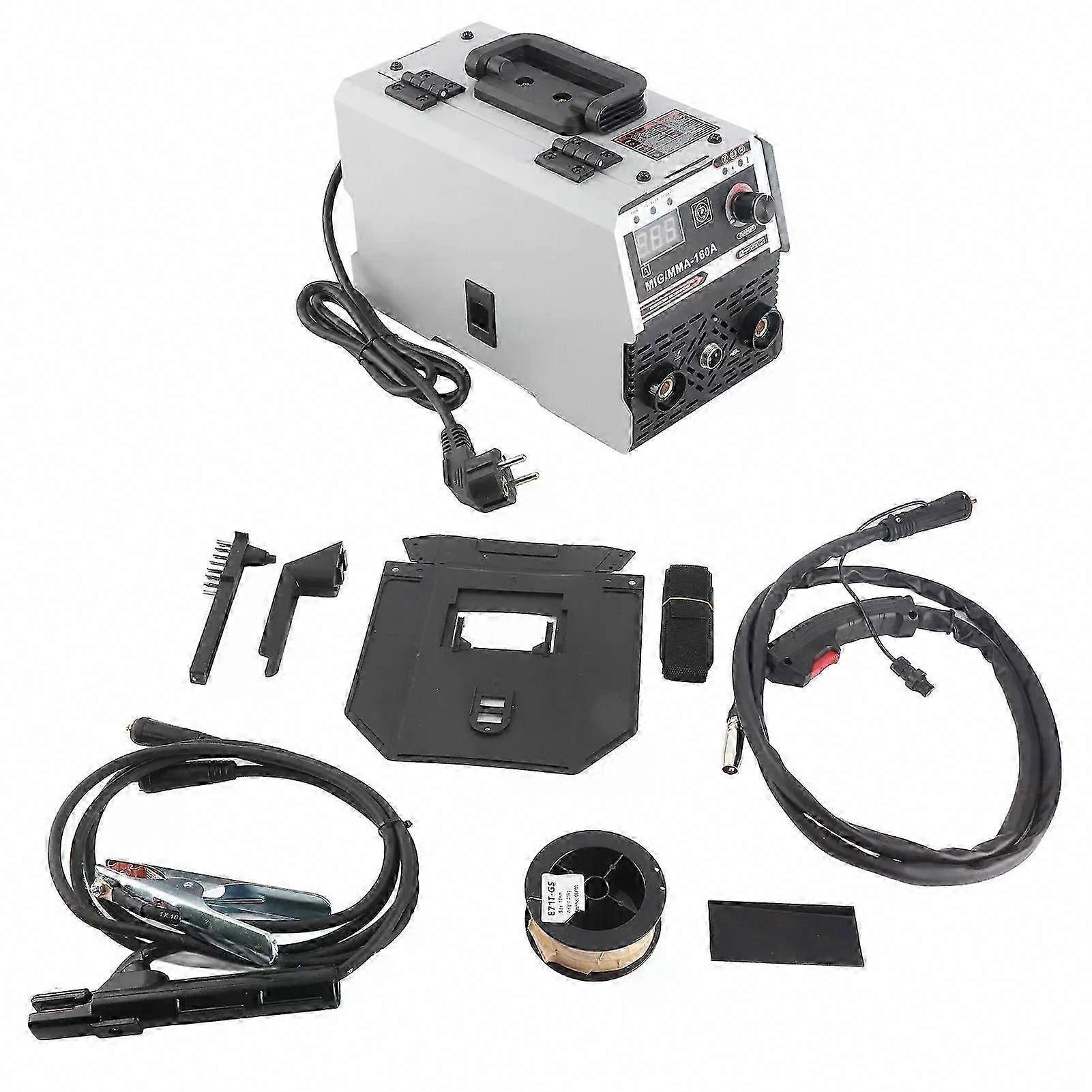 2-in-1 MIG MMA Welder with CO2 Gas Shield, IGBT DC Inverter for Multipurpose Manual Welding