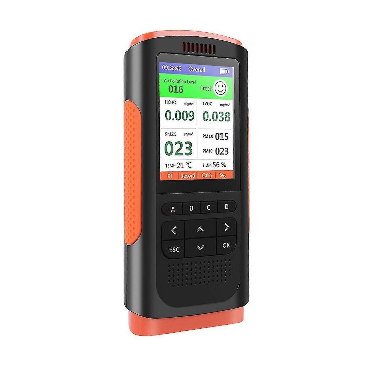 Formaldehyde Detector Air Quality Monitor PM 2.5 Portable Display Air Pollution Meter Mini Dust Test