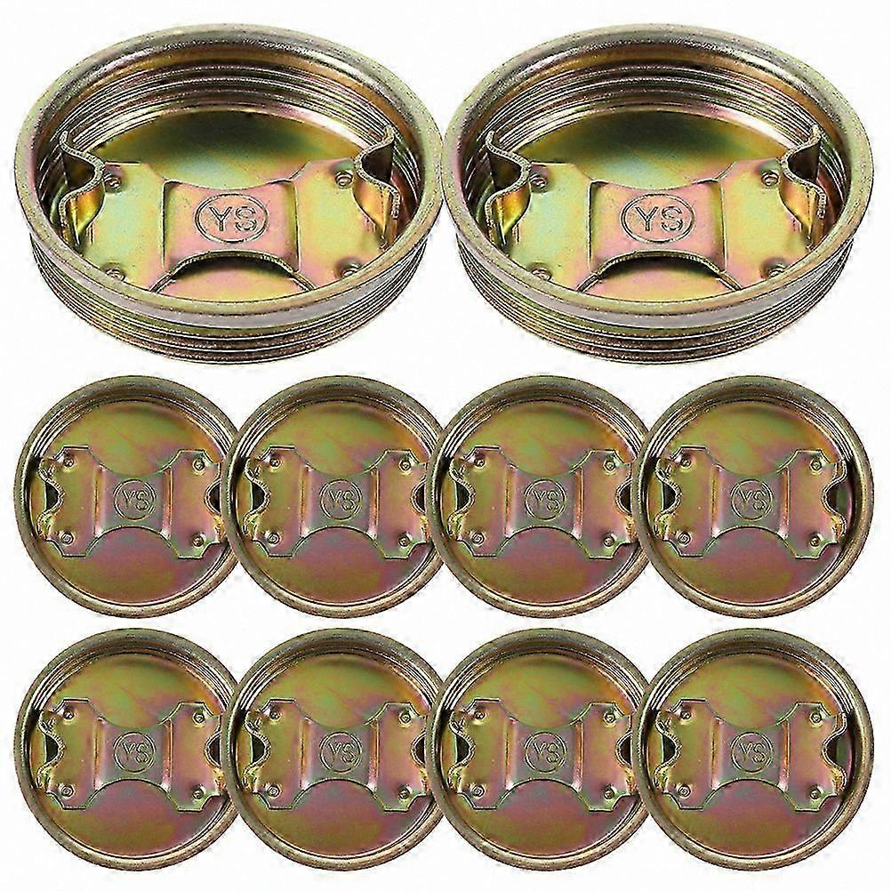 200L Oil Drum Lid Cap - 10 Pack Barrel Bung Plug for Drum Storage Solution