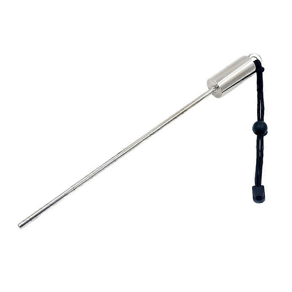 TOOKE Diving Pointer Rod Stainless Steel Knocker Bottle Knocker Underwater Probe with Scale Self Sounding Hand Rope C