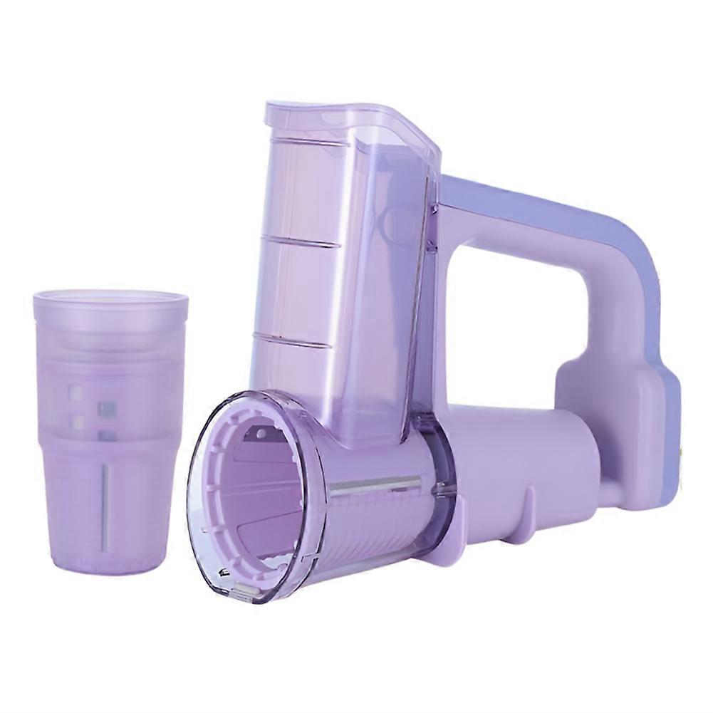 Multifunctional Electric Roller Vegetable Cutter Shredder, Purple