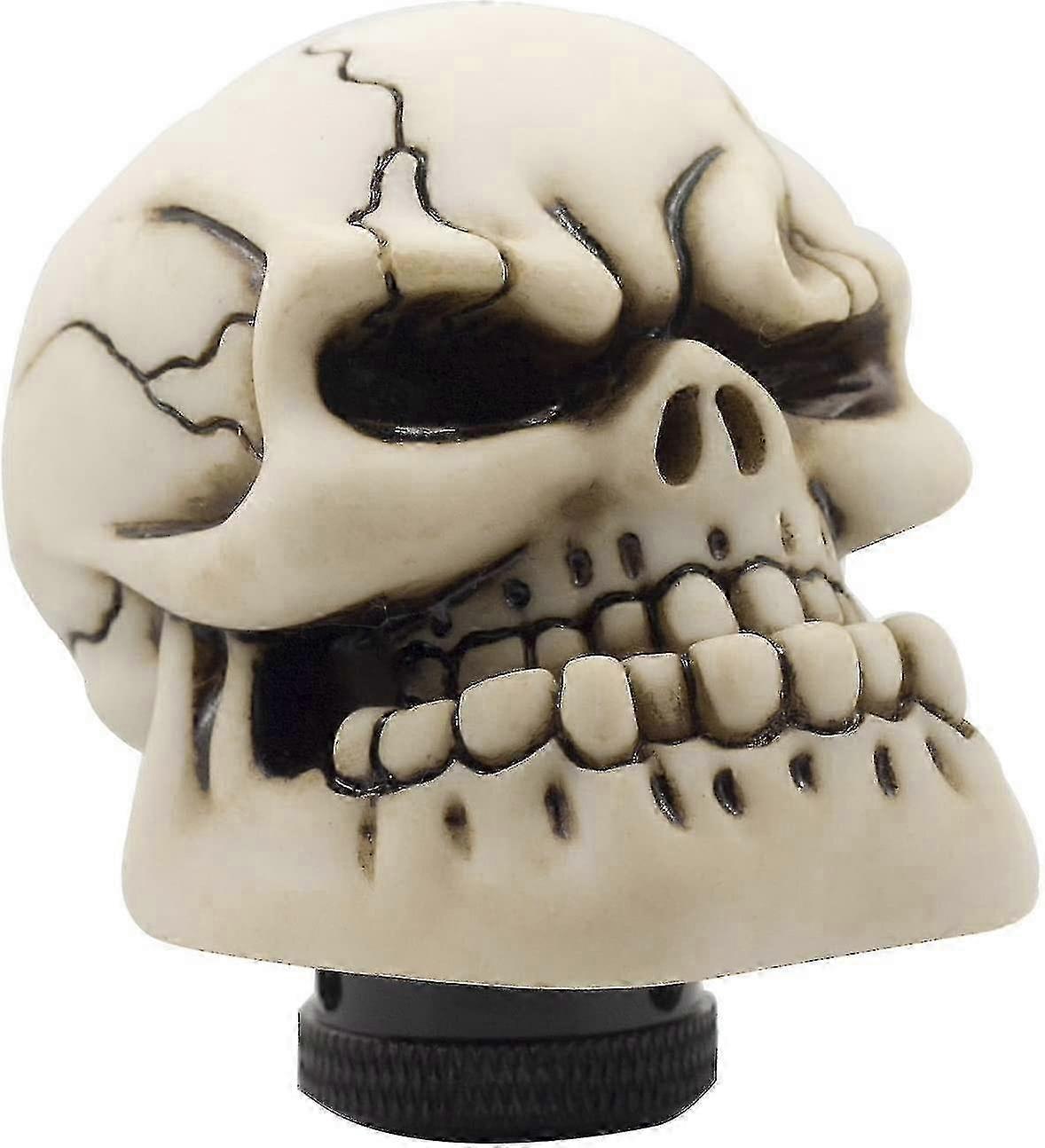 New Black skull manual automatic gear shift knobs