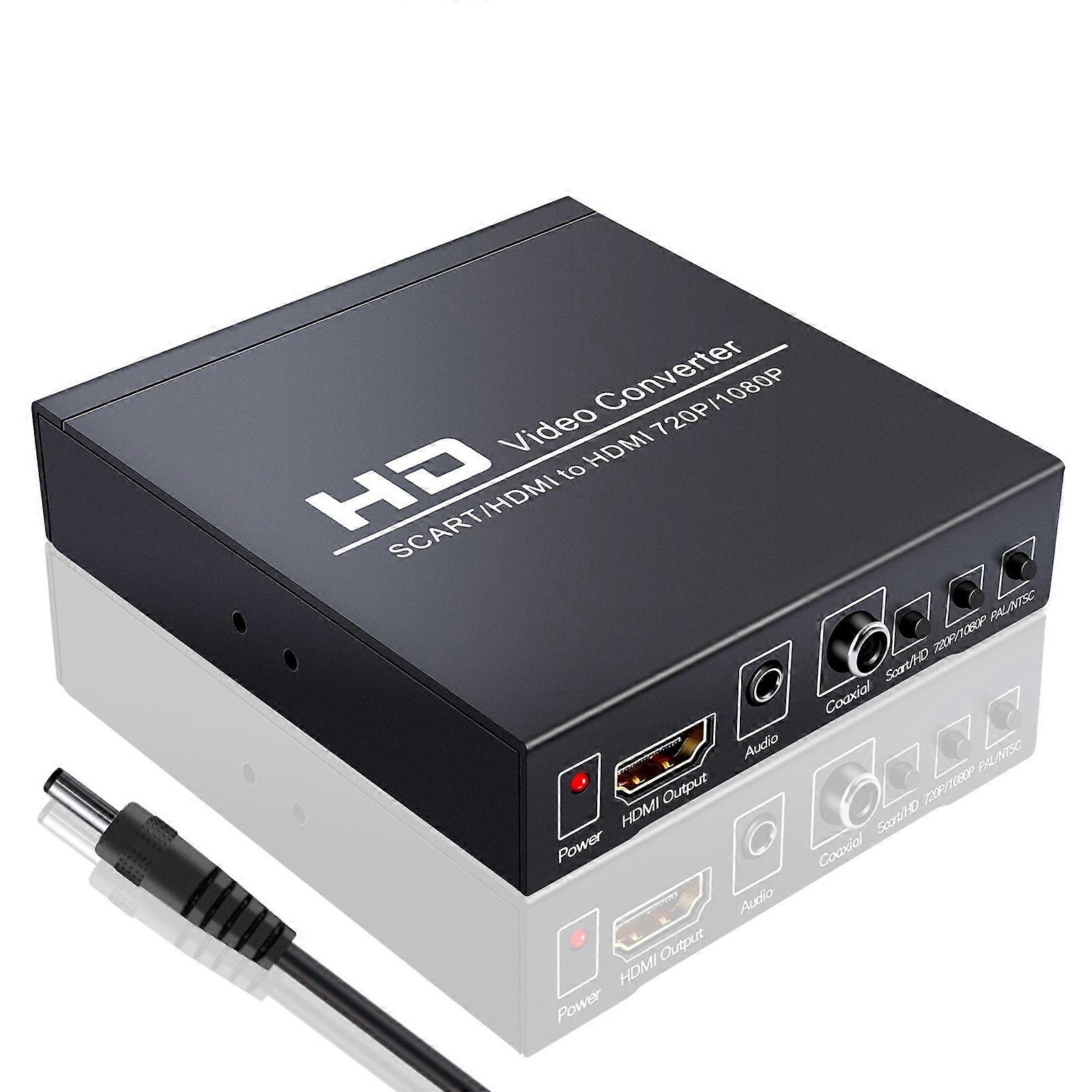 NEWKENG NK-8S SCART + HDMI to HDMI Video Converter