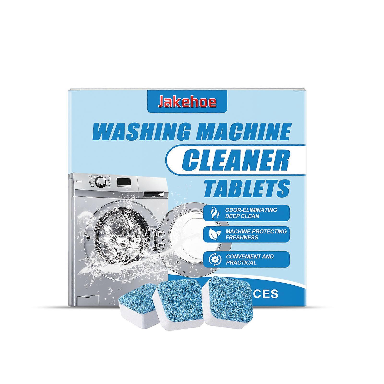 Washing Machine Deodorizing And Cleaning Tablets, Descaling And Odor Removal, Cleaning Drum And Agitator Universal Cleaning Effervescent Tablets