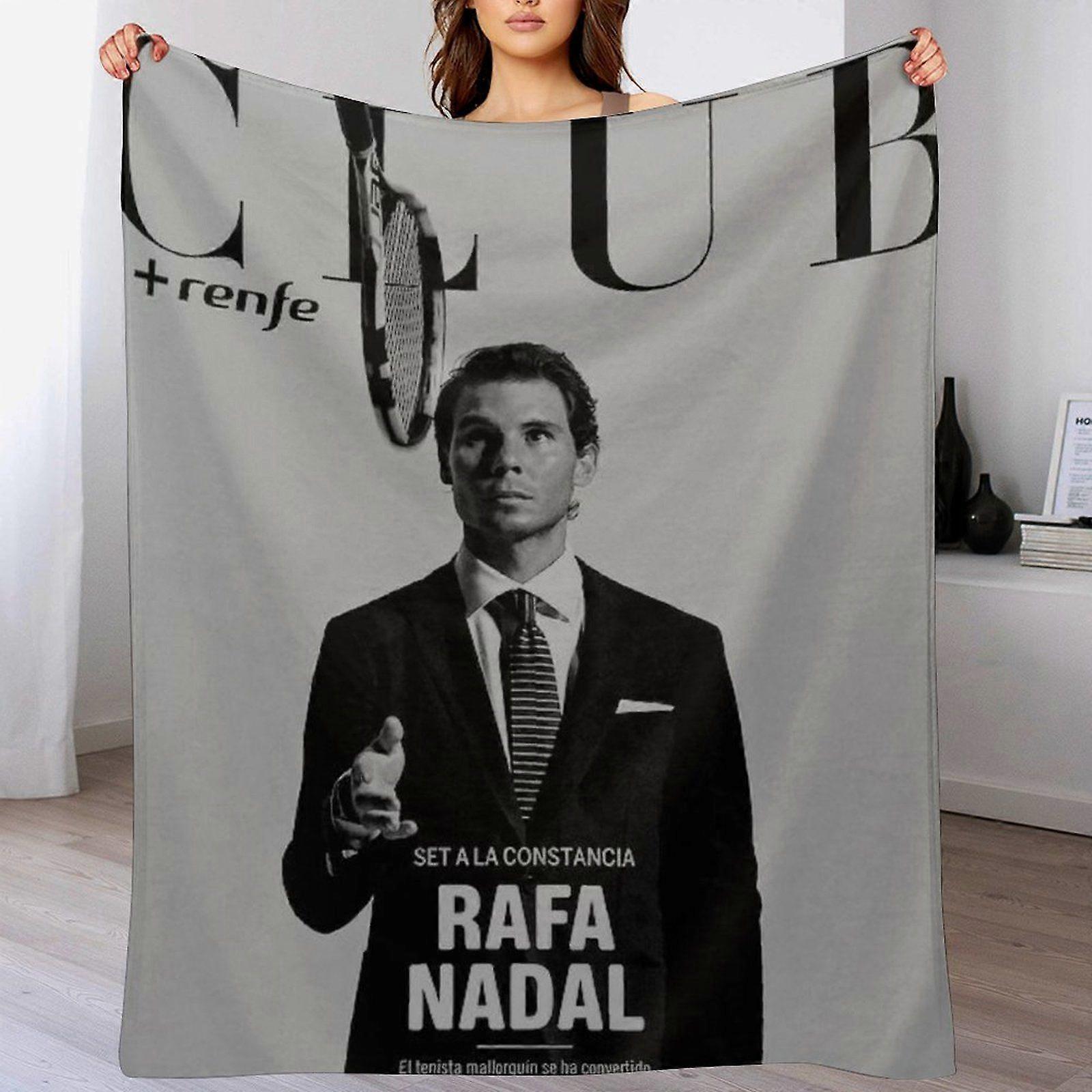 Roger federer Plush Hypoallergenic Blanket for Winter  Sofa Lounge Velvet Soft Touch