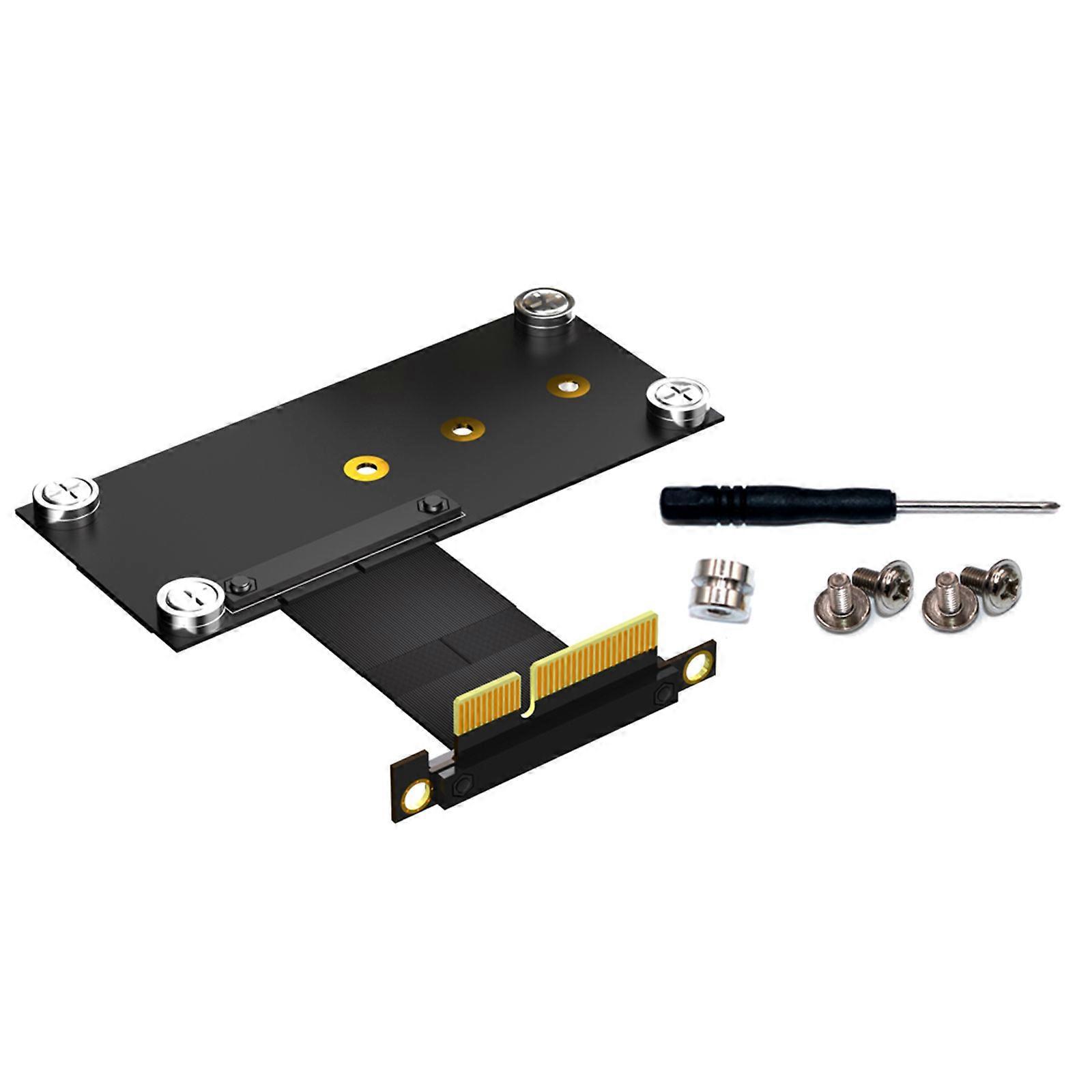 Fast speed NGFFs M.2 NVME MKey SSDs to PCIe 4X Extender Cable for 2230 2242 2260 2280 M.2 NVME SSDs not Data Loss Multicolor