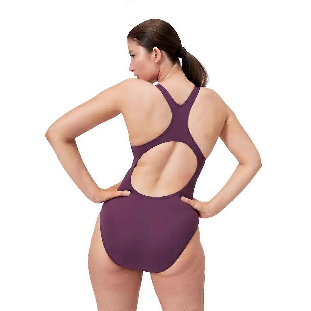 Maillot de bain Speedo Digital Placement Medalist - Violet/Orange