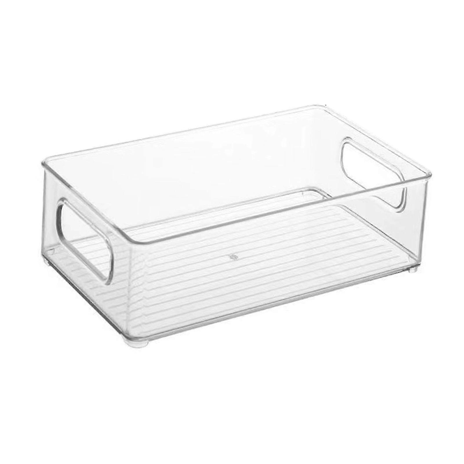 Transparent Acrylic Display Container - Makeup Storage Bin for Desktop Organization