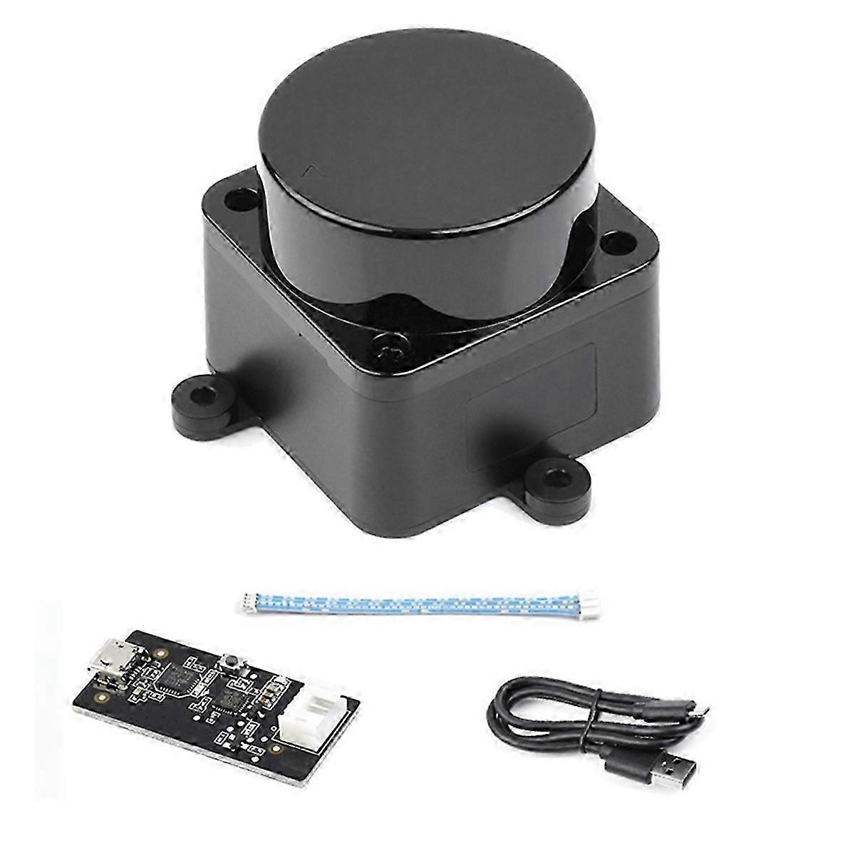 compatible with DTOF LiDAR LD19 Radar Kit 360 Ranging Radar Scanner Frequency 4500Hz Resistance TOF Flight Tim