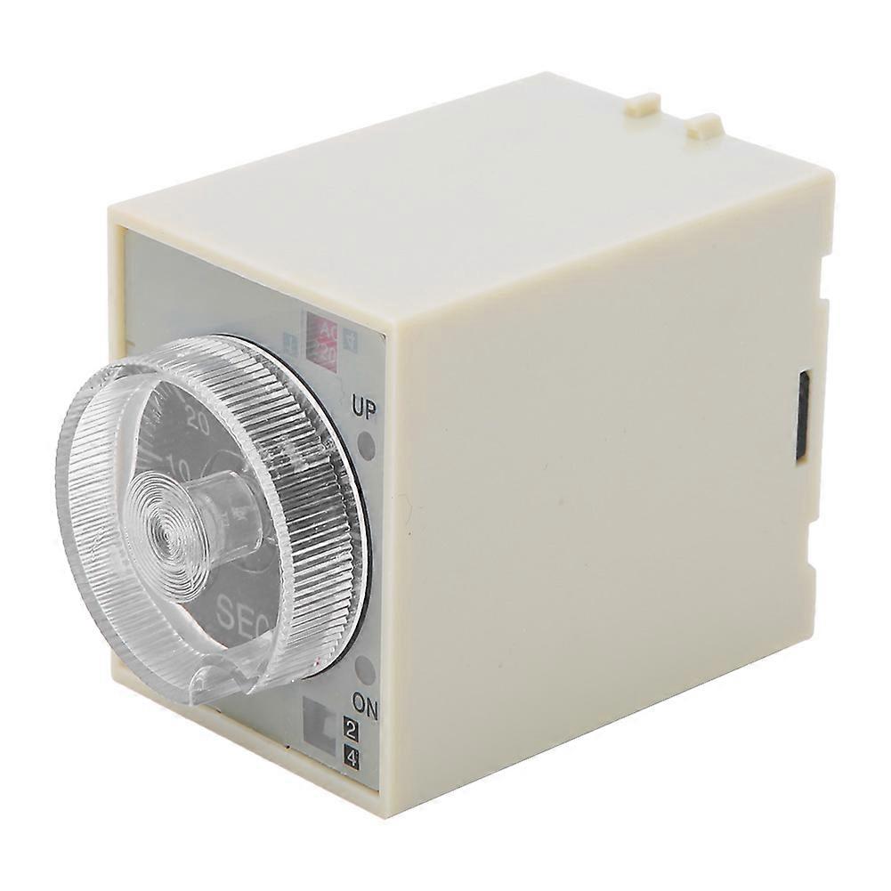 Delay Timer Time Relay Adjustable Knob High Quality PC Shell ST3PA E AC220V 50/60Hz
