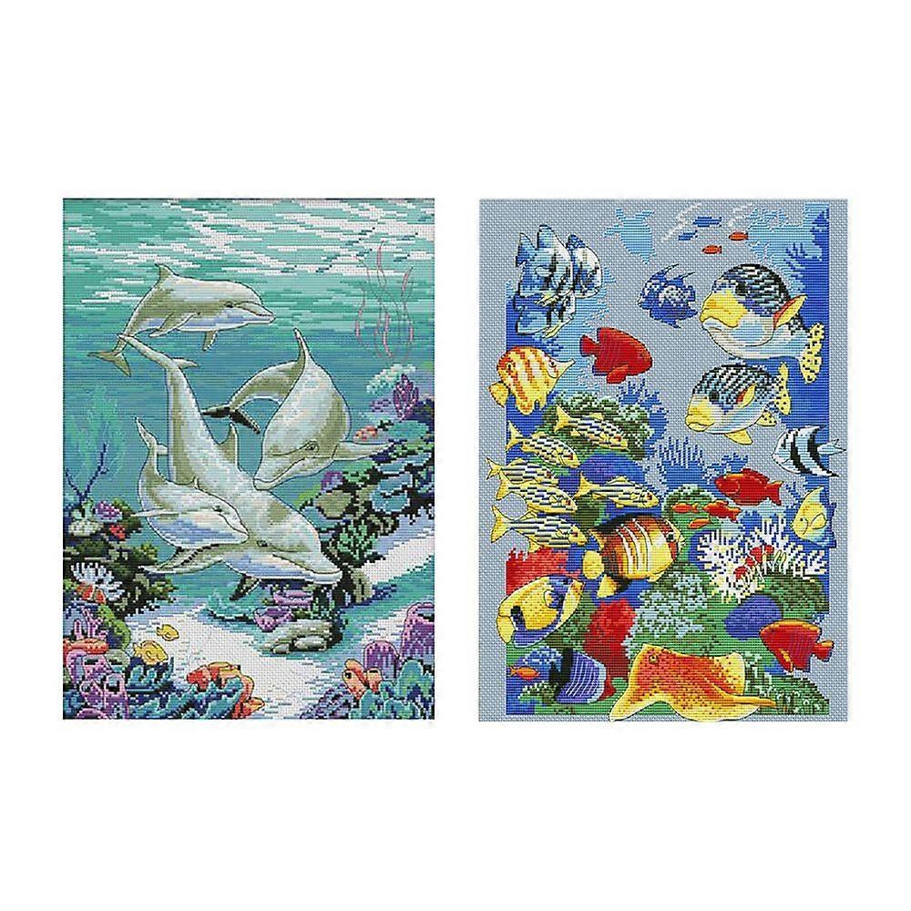 Stamped Paint Stamped Cross Stitch Kit